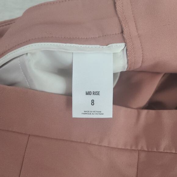 Express Corset style lace up Y2K vibes women's shorts rose pink Mid rise Size 8 - Picture 7 of 9